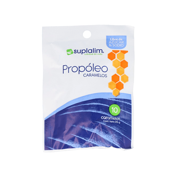 Propóleo Con Miel x 10 Caramelos  