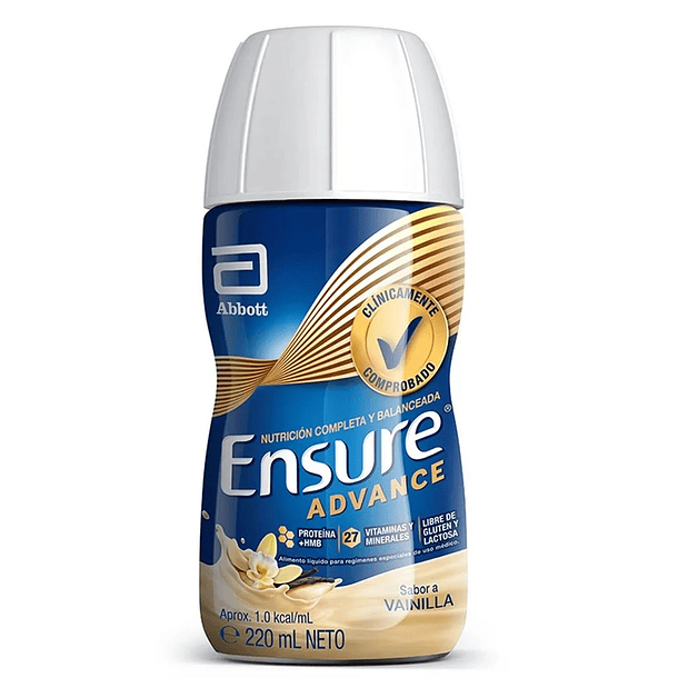 Ensure Advance x 220 ml Sabor Vainilla  