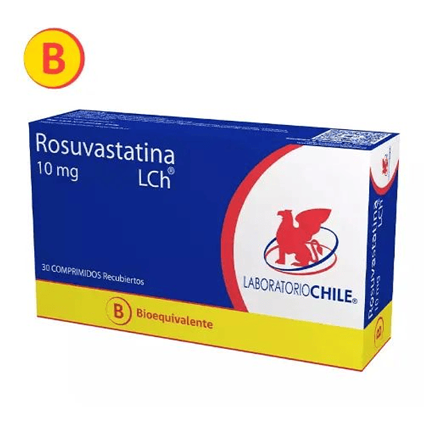 Rosuvastatina 10 mg x 30 Comprimidos  