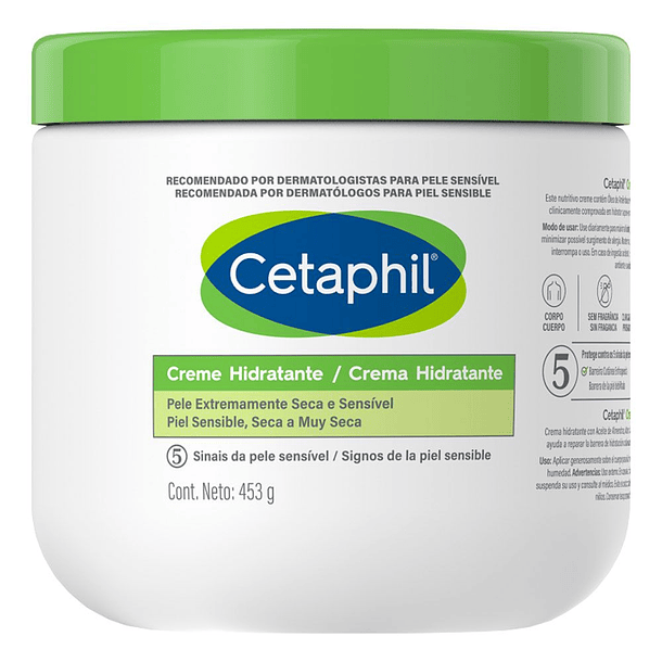 Cetaphil Crema Hidratante  x 453G 