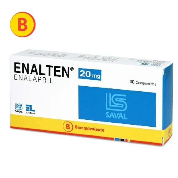 Enalten 20  mg x 30 Comprimidos 