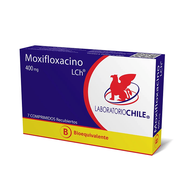 Moxifloxacino 400  mg x 10 Comprimidos 