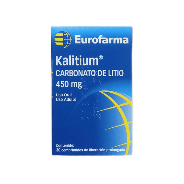Kalitium 450 mg x 30 Comprimidos Liberación Prolongada 