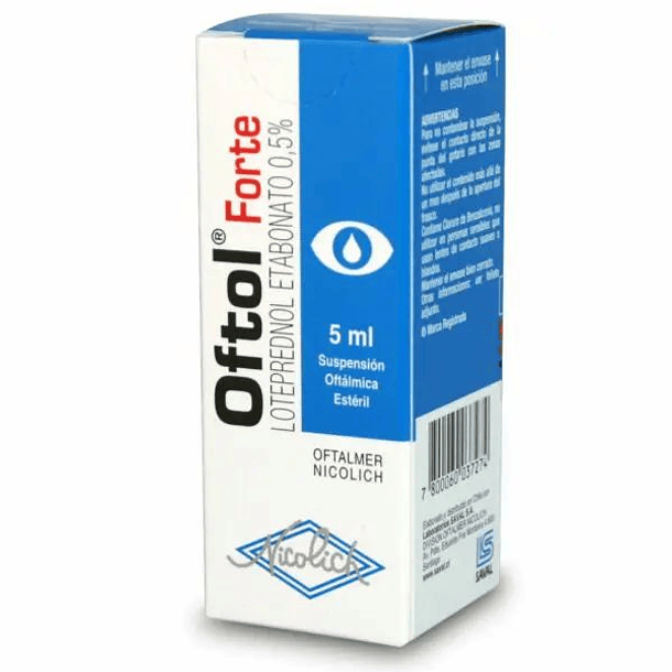 Oftol Forte 0,5% x 5  ml Gotas Oftálmicas 