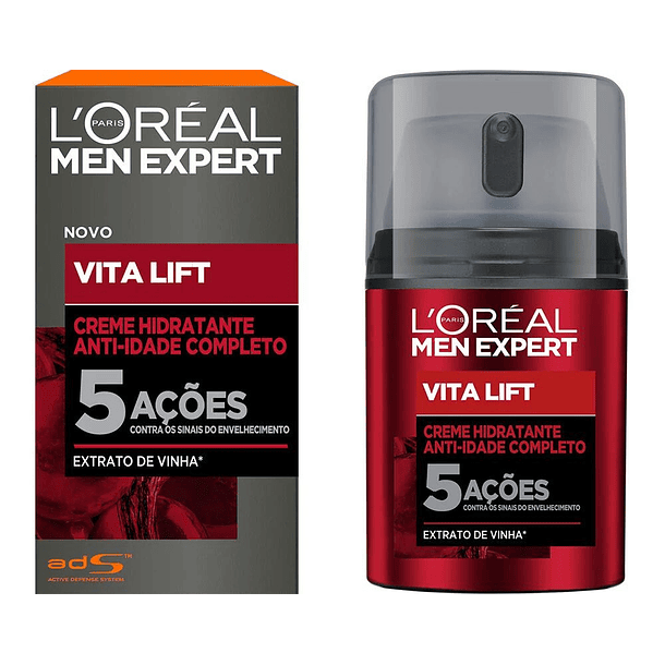 Loreal Men Ex pert Vitalift Anti Edad x 50 ml Crema Hidratante 