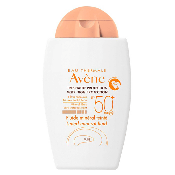 Avene Protector Solar Fluido Mineral Fps50 Color x 40 ml 