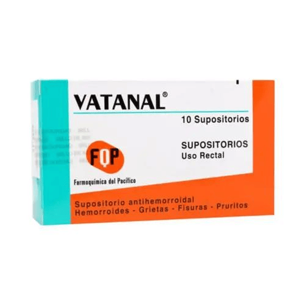 Vatanal x 10 Supositorios 