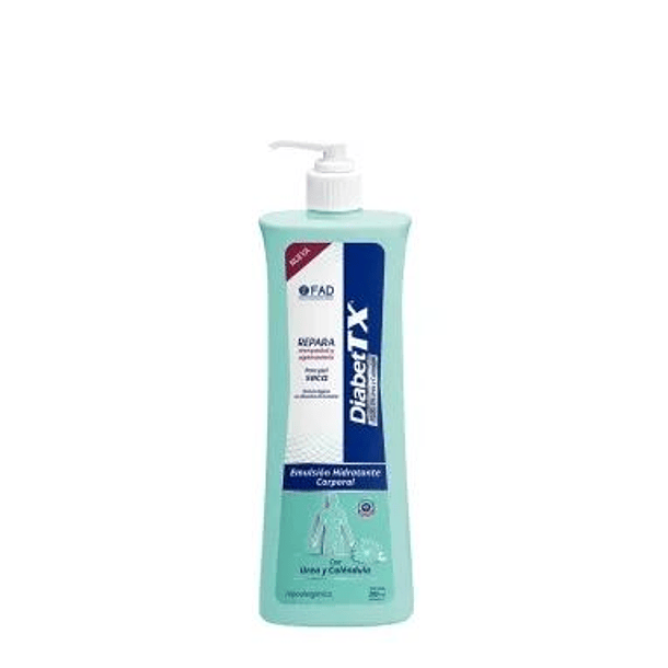 Goicoechea Diabet Tx  Plus 5 % Urea y Caléndula x 200  ml Crema Corporal  
