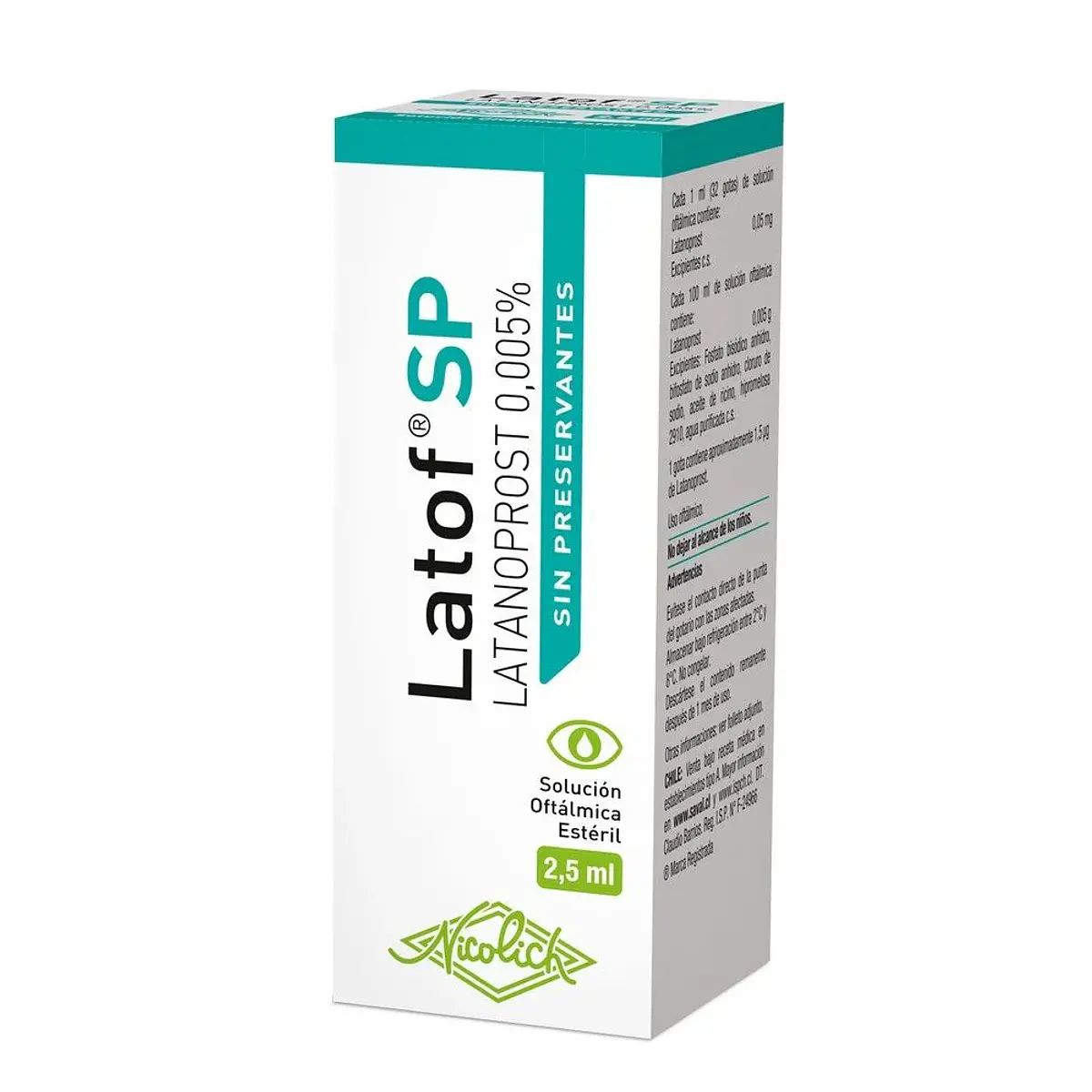 Latof Sp x 2.5 ml Solución Oftálmica