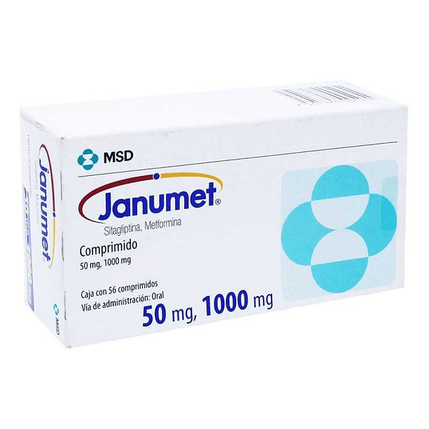 Janumet 50/1000 mg x 56 Comprimidos 