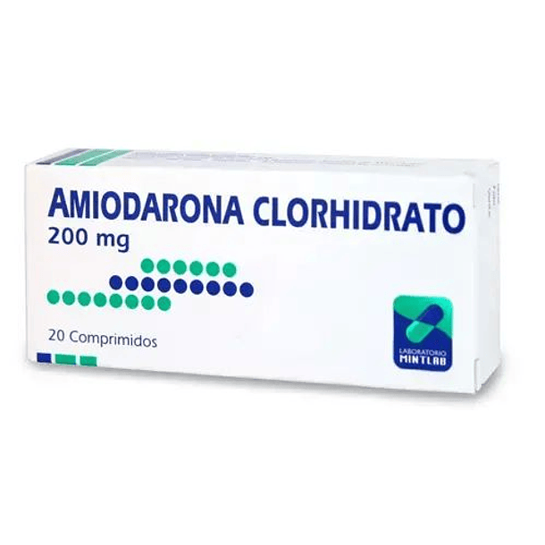 Amiodarona 200 mg x 20 Comprimidos 