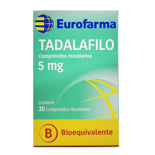 Tadalafilo 5 mg x 30 Comprimidos  