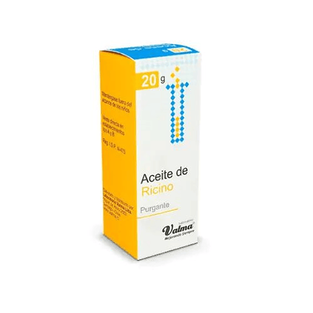 Aceite Ricino Puro x 20 ml  