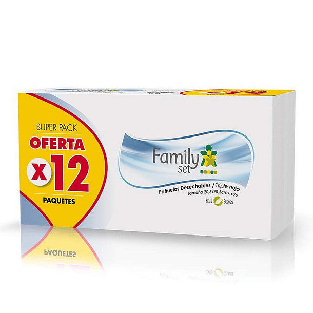 Set Pañuelo Family x 12 Unidades 