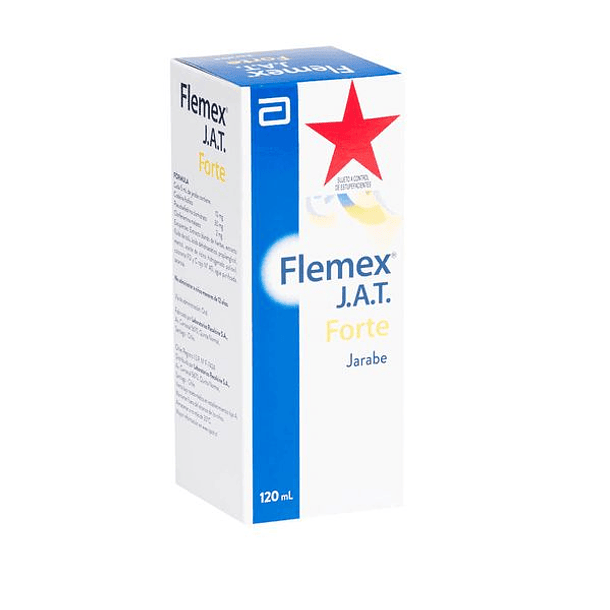 Flemex  JAT Forte 10 mg/5 ml x 120 ml jarabe 