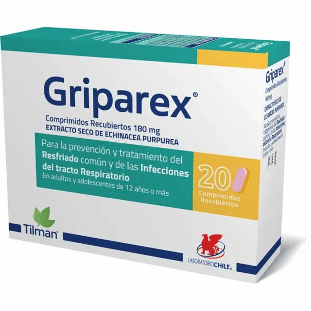   griparex  180 mg x 20 Comprimidos 