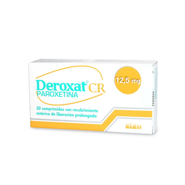 Deroxat CR 12.5 mg x 30 Comprimidos Liberación Prolongada 