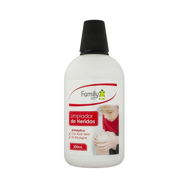 Family Set Limpiador De Heridas x 200 ml 