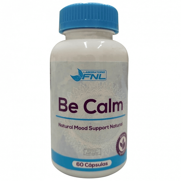 Be Calm x 60 Cápsulas Antiestrés y Sueño 