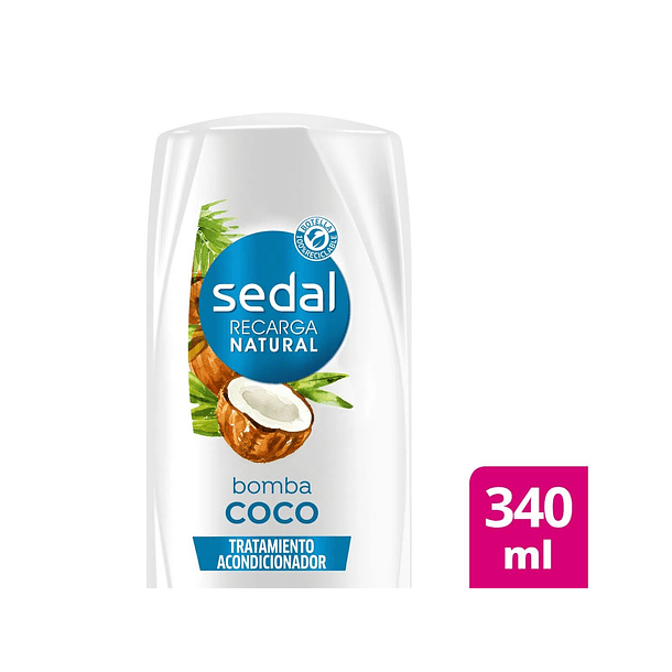 Sedal Bomba Coco x 340 ml Acondicionador 