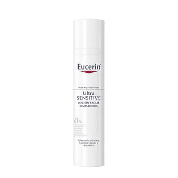 Eucerin Ultra Sensitive Locion Facial Limpiadora x 100 ml 