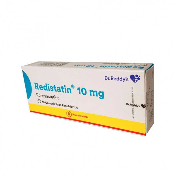 Redistatin 10  mg x 30 Comprimidos Recubiertos 