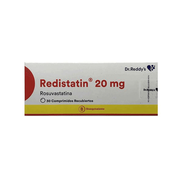 Redistatin 20  mg x 30 Comprimidos Recubiertos 