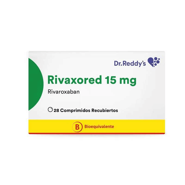 Rivaxored 15 mg x 28 Comprimidos 