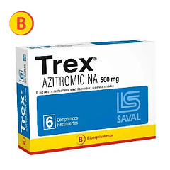 Trex  500 mg x 6 Comprimidos