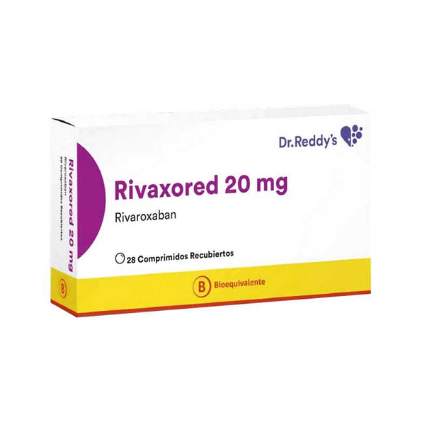 Rivaxored 20 mg x 28 Comprimidos 