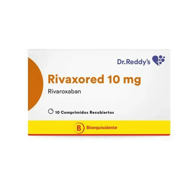 Rivaxored 10 mg x 10 Comprimidos 