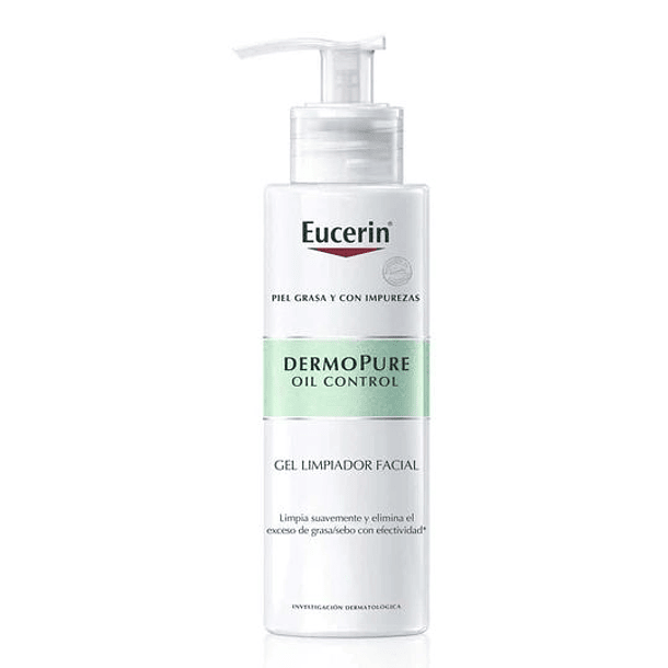 Eucerin Dermopure Oil Control Gel Limpiador x 400 ml 