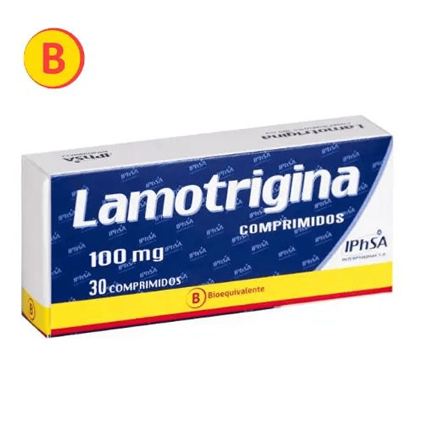 Lamotrigina 100 mg x 30 Comprimidos 