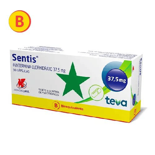 Sentis 37.5  mg x 30 Cápsulas 