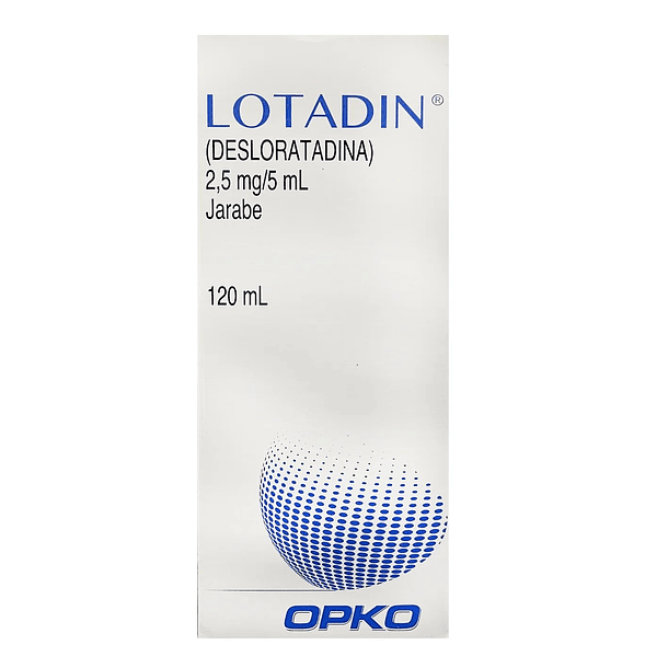 Lotadin 2.5 mg/5 ml x 120 ml Jarabe 