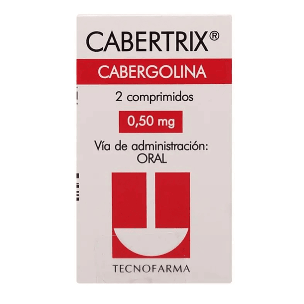 Cabertrix  0,5 mg x 2 Comprimidos 