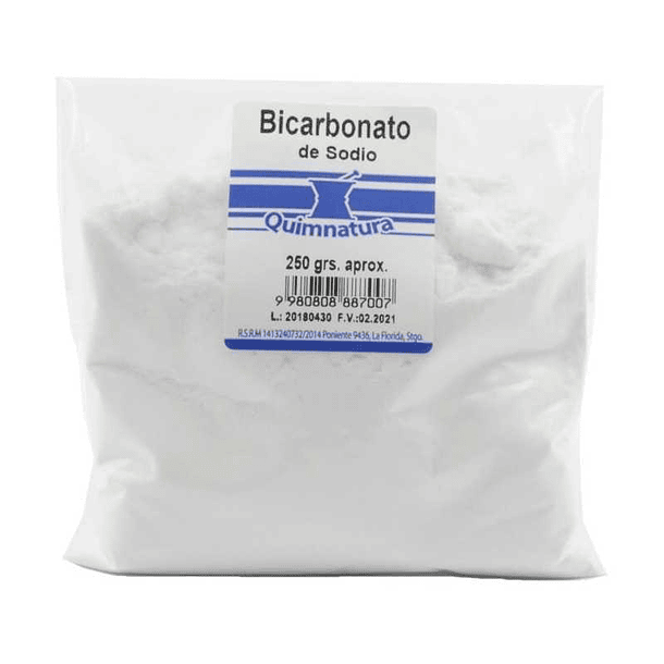 Bicarbonato Sodio Bolsa x 250 gr 