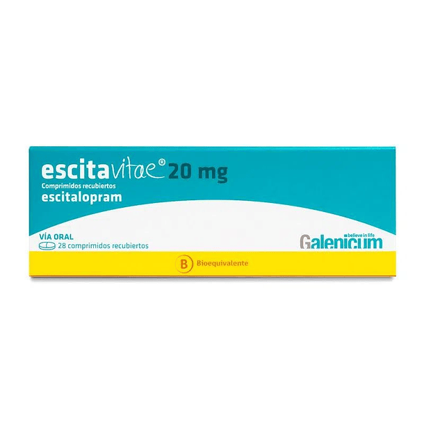 Escitavitae 20 mg x 28 Comprimidos 