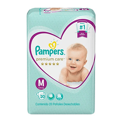 Pampers Premium Care M x 20 Unidades