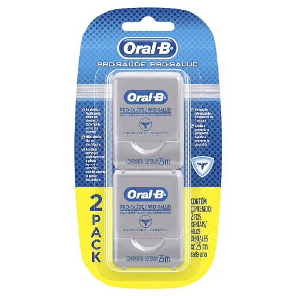 Oral B Hilo Dental Pro-Salud x  Pack 2 