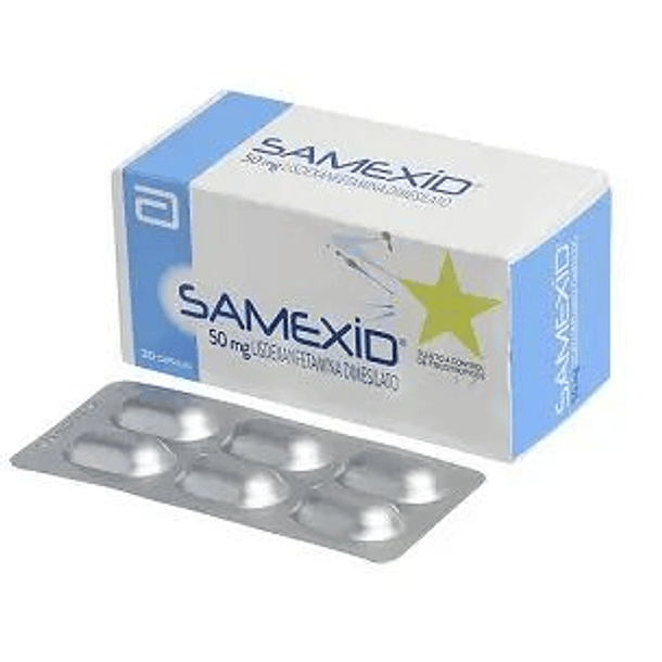 Samexid 50 mg x 30 Cápsulas 