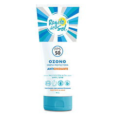 Rayito De Sol Crema Protectora Ozono Antiox idante Protección Muy Alta x 90  gr