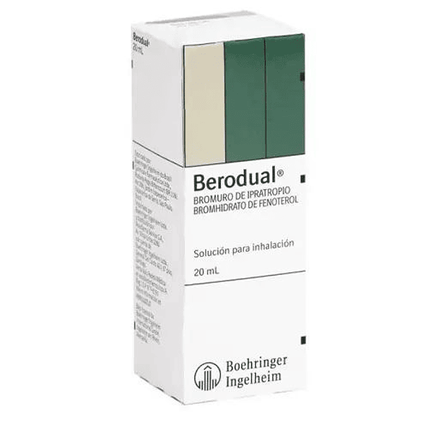 Berodual x 20  ml Solución Nebulizadora 