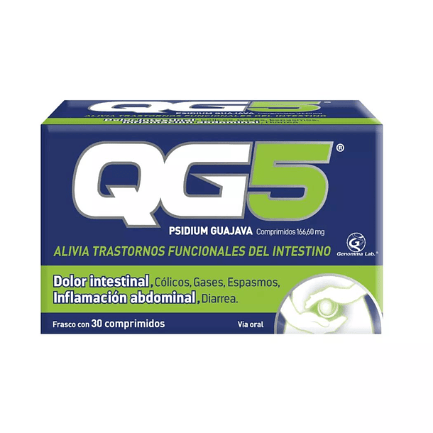 QG5 166.60 mg x 30 Comprimidos 