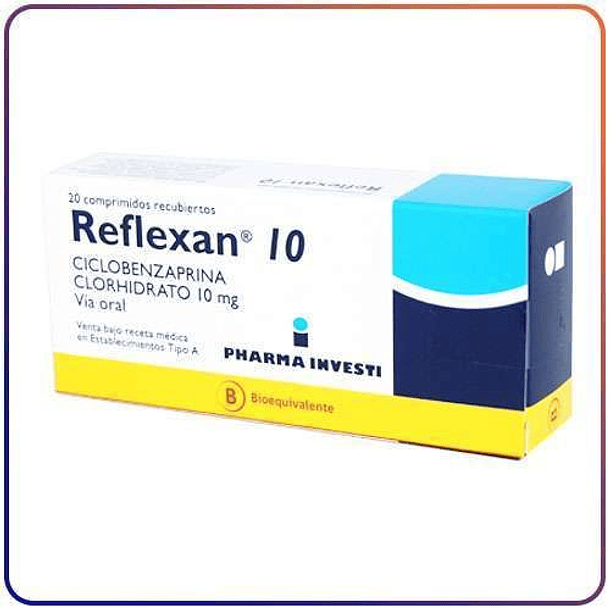 Reflexan 10 mg x 20 Comprimidos 