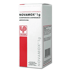 Novamox  1  gr x 14 Comprimidos Dispersables