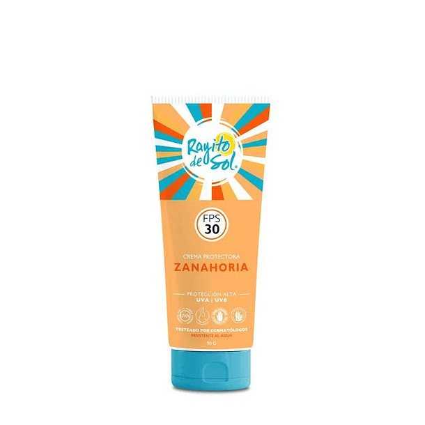 Rayito De Sol Crema Protectora Zanahoria FPS30 x 90G 