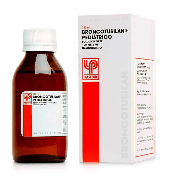 Broncotusilan Infantil 100 mg/5 ml x 120 ml Jarabe 
