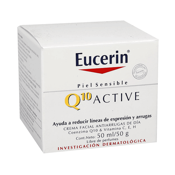 Eucerin Anti-Edad Q10 Active Piel Sensible Día x 50 ml Crema Facial 