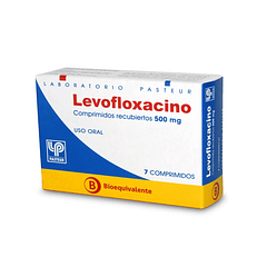 Levofloxacino 500 mg x 7 Comprimidos